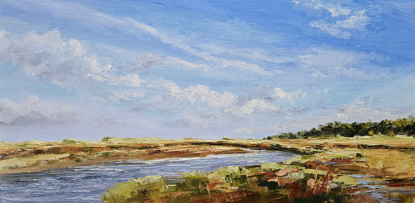 Across to the Pinewoods - Holkham (Available from The Point Contemporary)