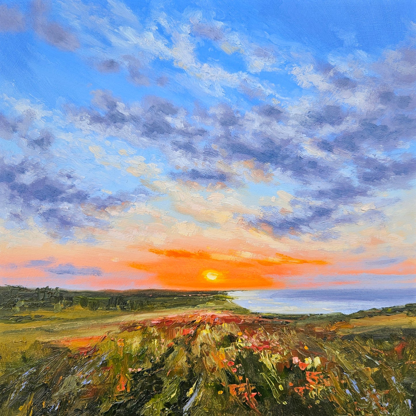 Last Light from the Clifftop