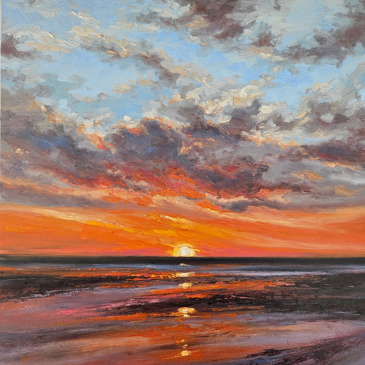 September Sunset (exhibited at The Point Contemporary)