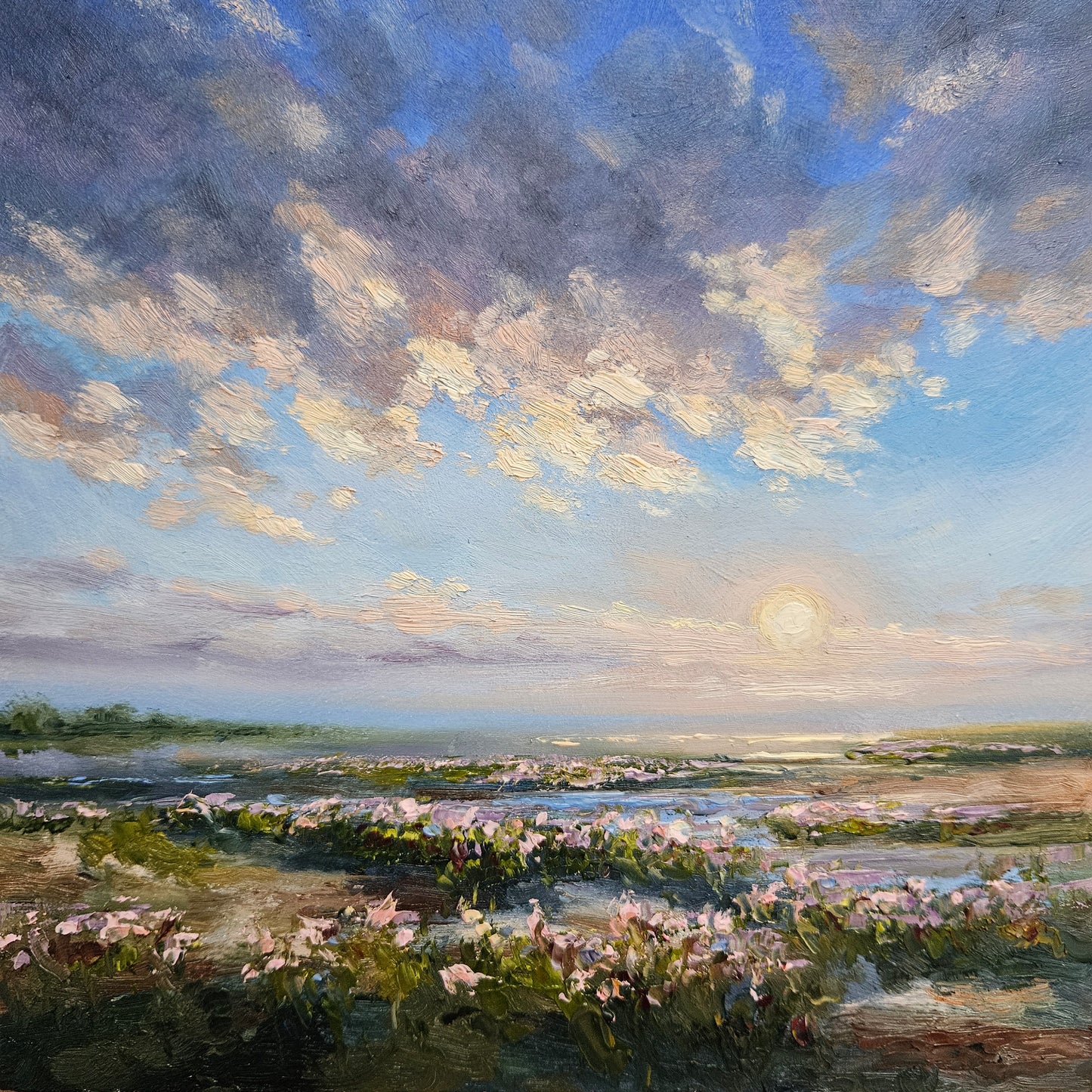 Sea Lavender Sunset