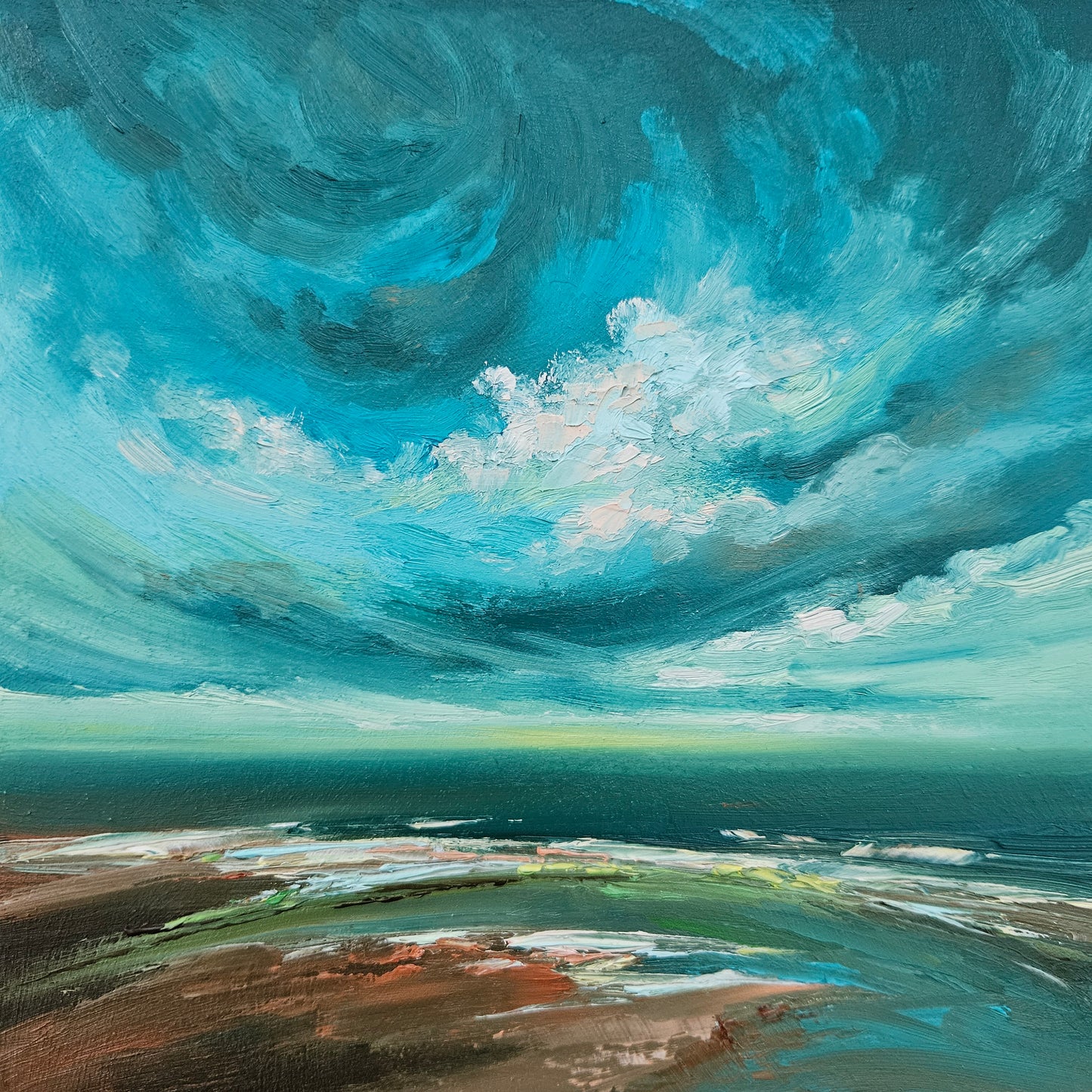 Tempestuous Teal - available soon