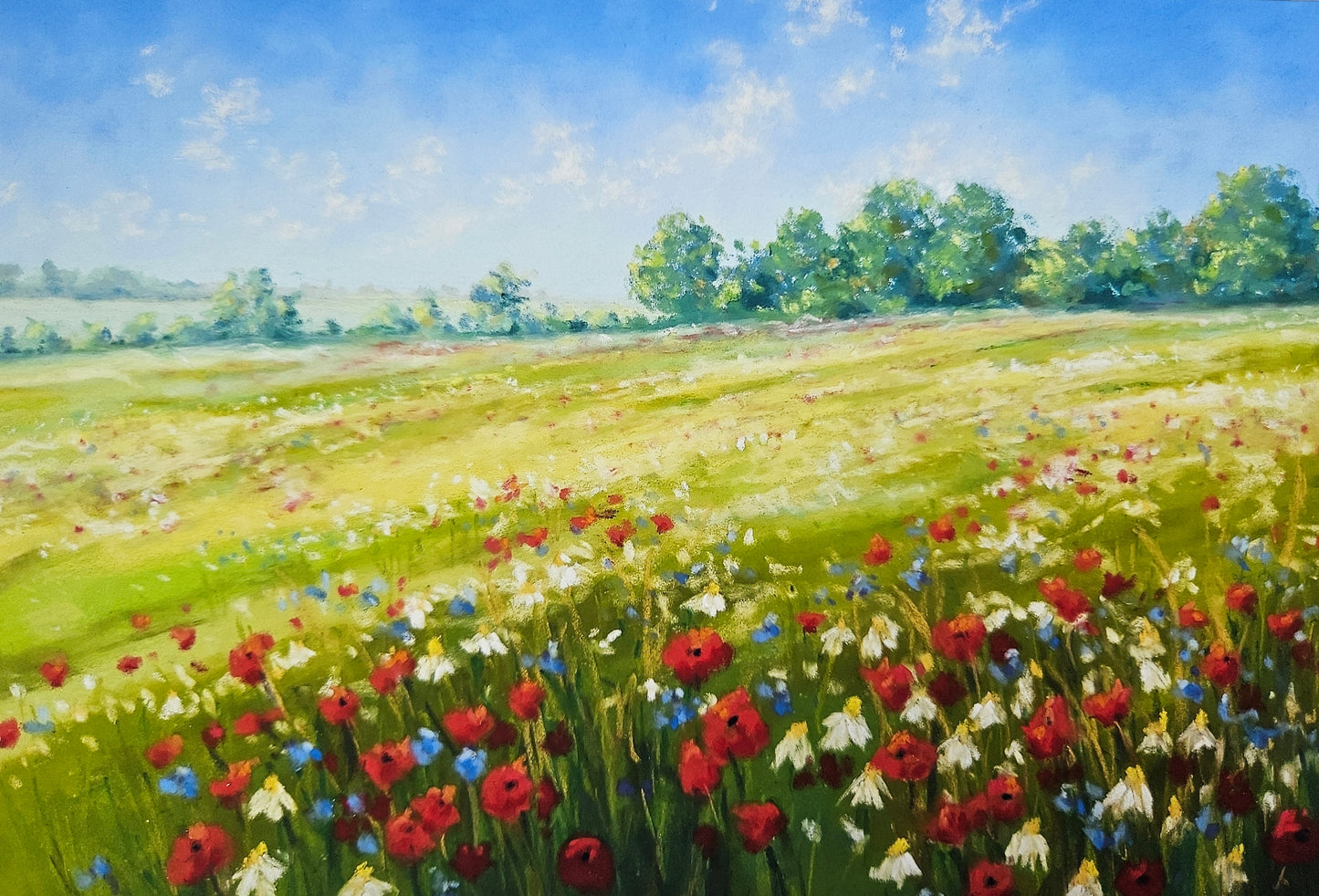 The Poppy Field - Limited Edition Giclée Print