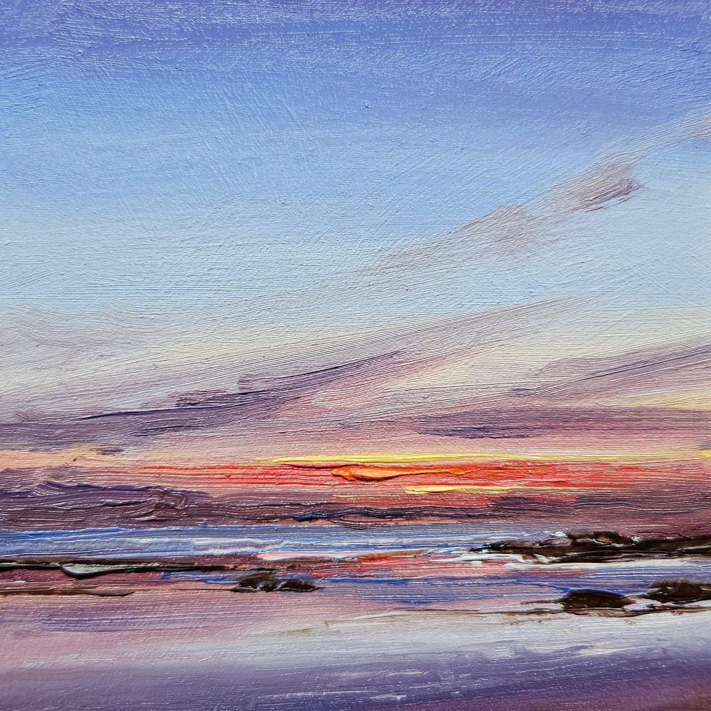 High Tide at Sunset