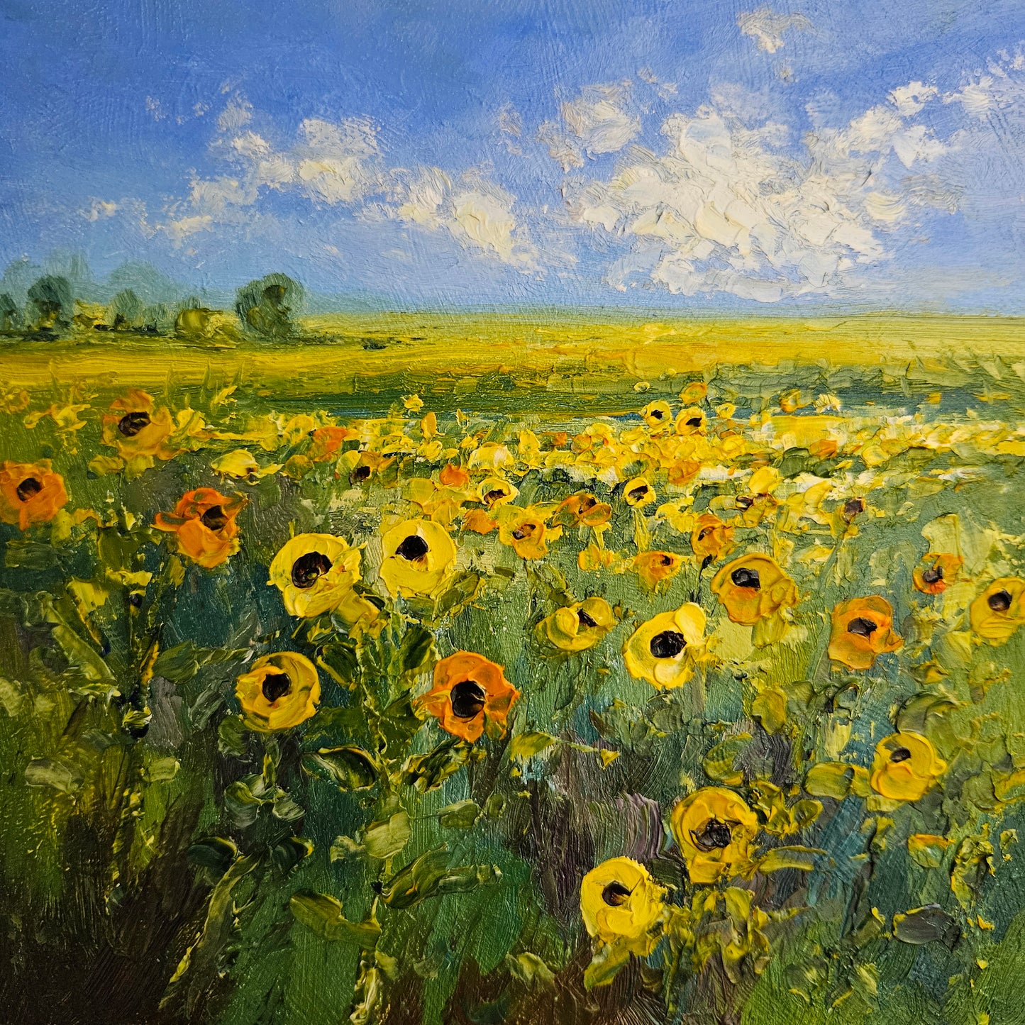 NEW Sunflowers Fields - Limited Edition Giclée Print