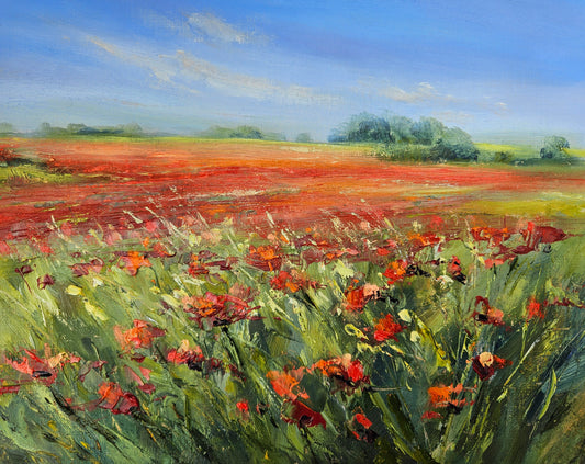 Poppies in June - Limited Edition Giclée Print